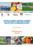 Plan de Seguridad Alimentaria y Nutricional y su vinculación con los ODS