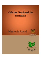 Memoria Institucional Año 2014
