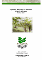 Normas Técnicas Semilla de Chayote